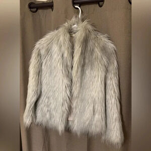 Abercrombie Kids Abercrombie & Fitch A&F Kids/Girls Winter Faux Fur Coat Jacket